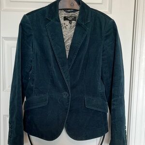Talbots Women's Teal Blazer